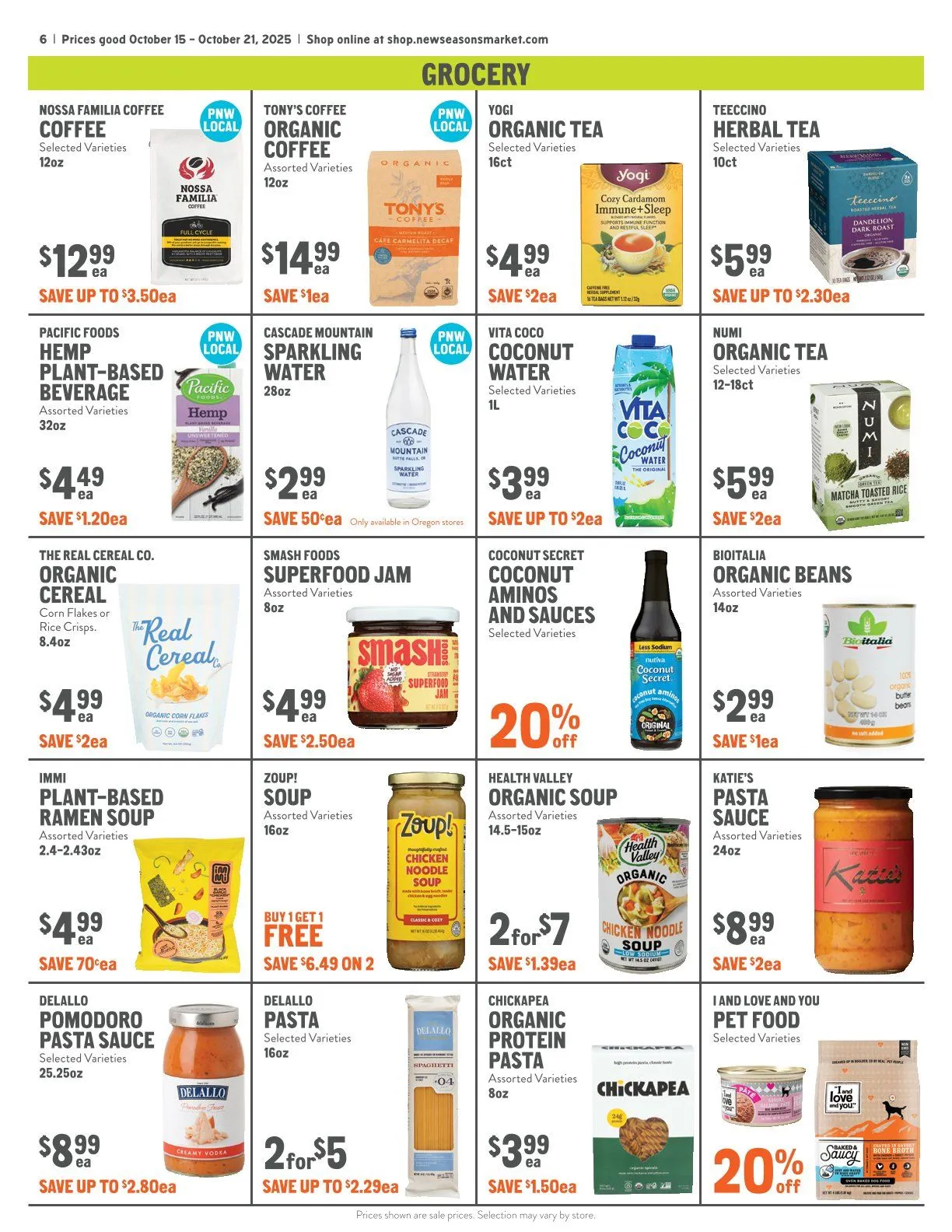 Weekly ad New Seasons Market Sales from October 15 to October 22 2025 - Page 6