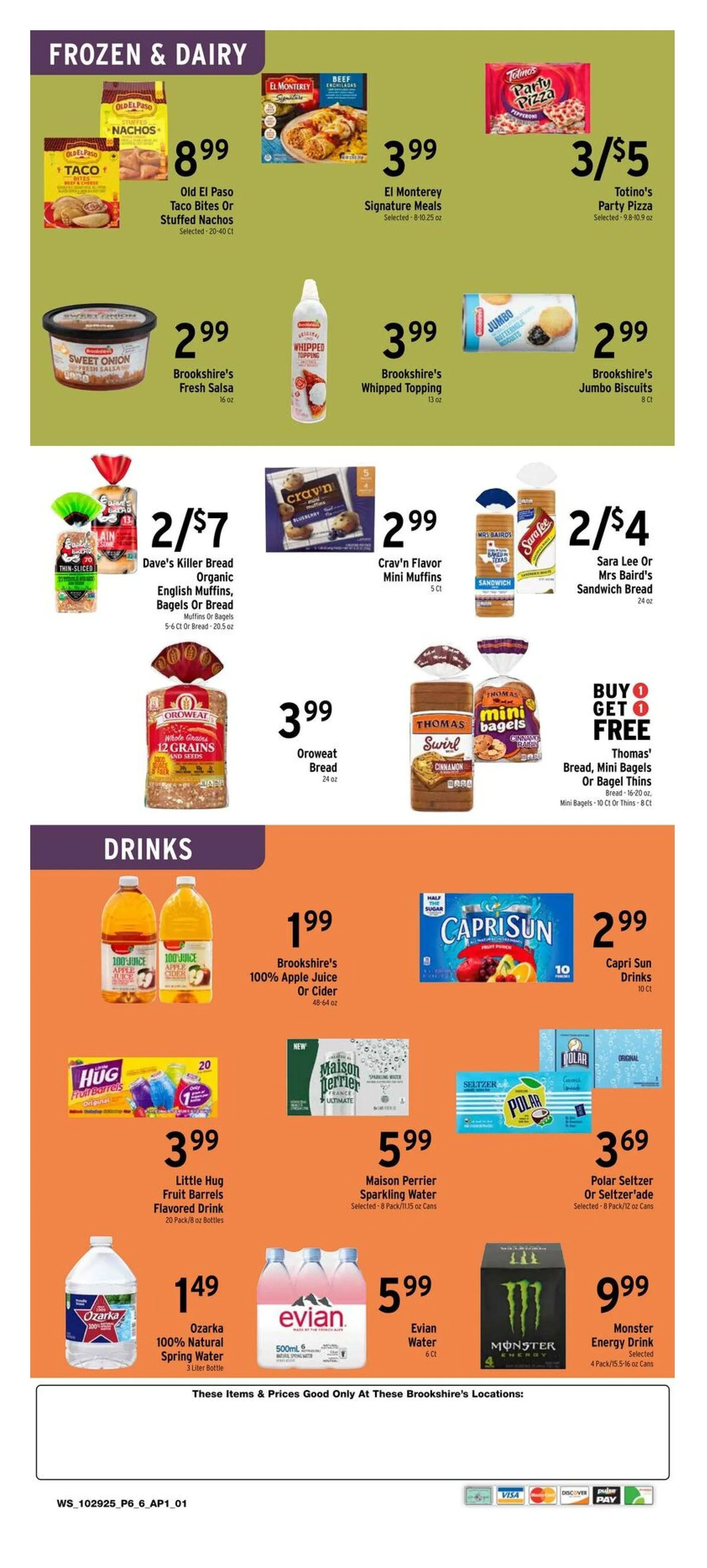 Weekly ad Brookshires Sales from October 29 to November 4 2025 - Page 6