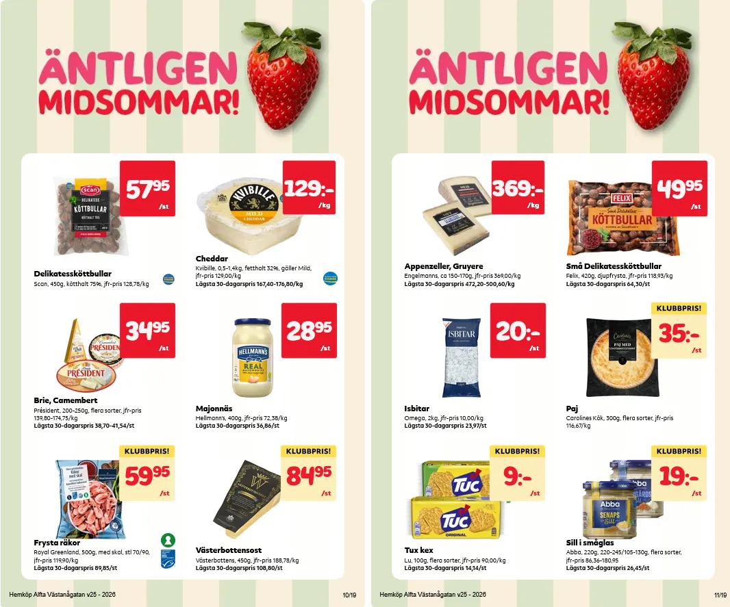 Senaste Hemköp erbjudanden från 15 juni till 20 juni 2026 - Reklamblad sidor 6