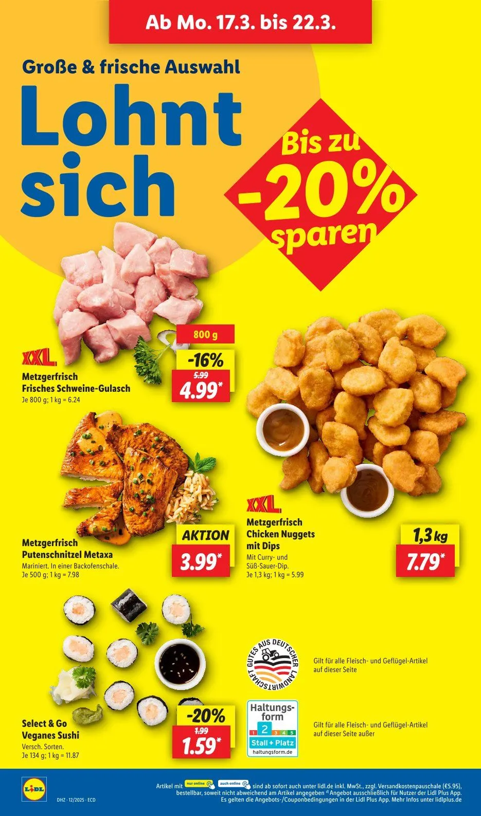 Lidl Prospekt von 17. März bis 22. März 2025 - Prospekt seite 6