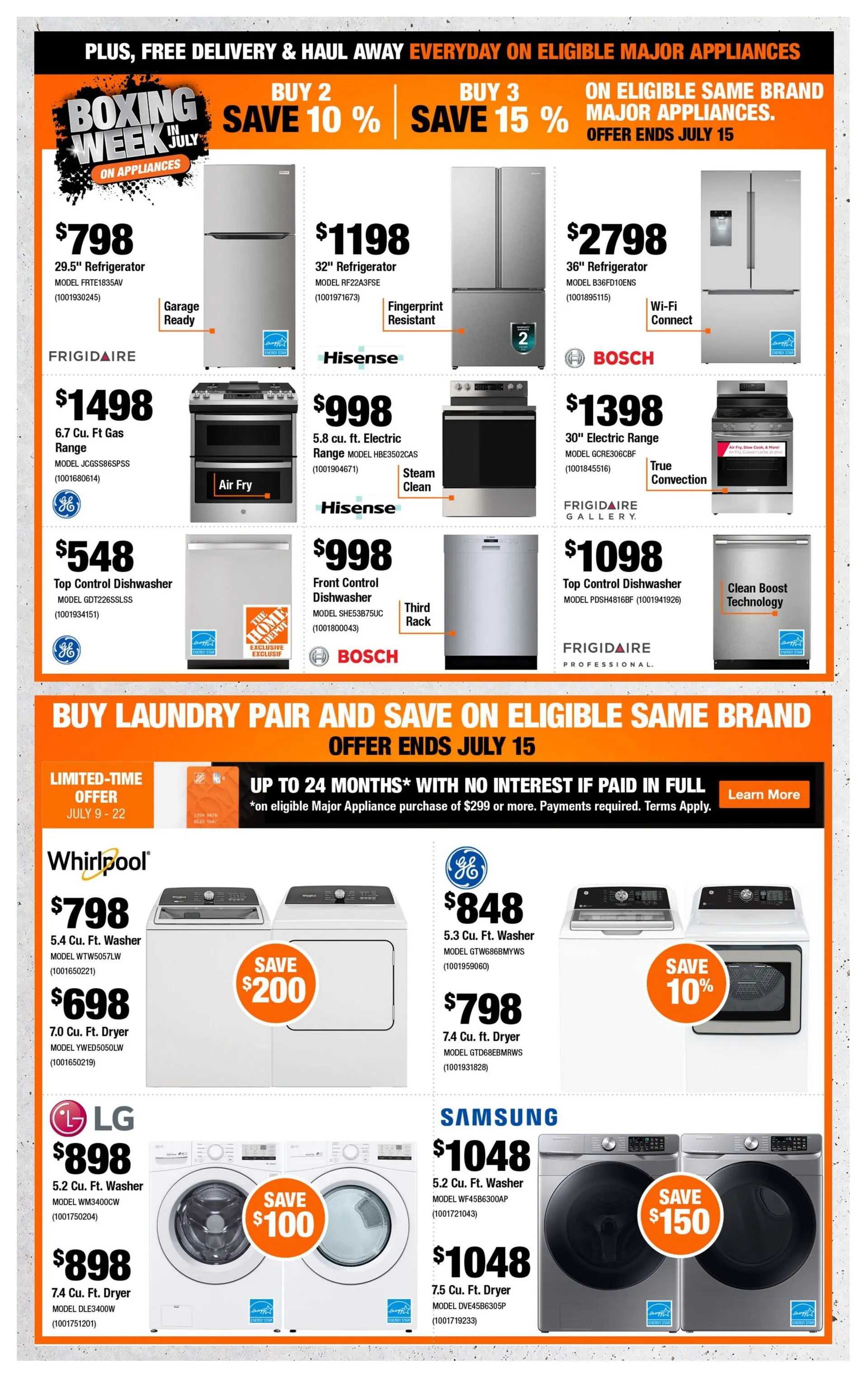 The Home Depot Sales from July 9 to July 22 2026 - flyer page 6