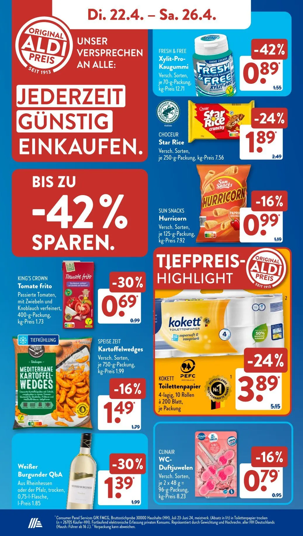 ALDI SÜD Angebote von 22. April bis 26. April 2025 - Prospekt seite 6
