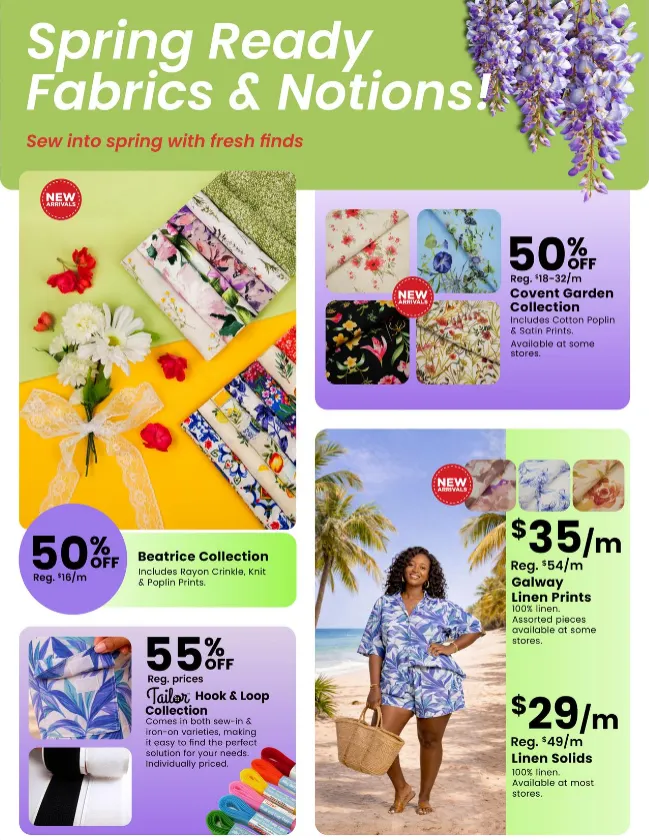  Fabricland Sales from May 1 to May 31 2026 - flyer page 6