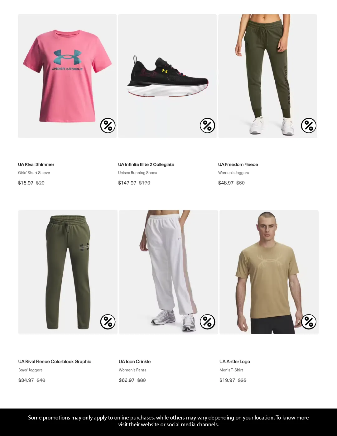 Weekly ad Under Armour Sales from April 10 to April 30 2026 - Page 5