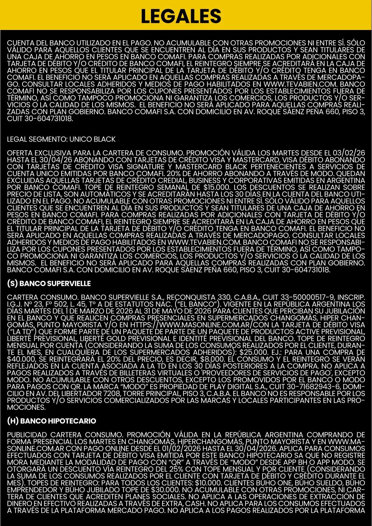 Ofertas de Changomas Ofertas 7 de abril al 13 de abril 2026 - Página 6 del catálogo