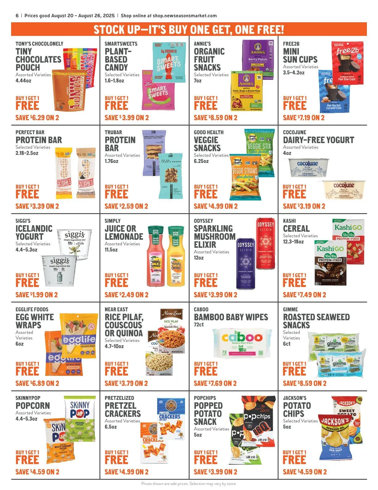 Weekly ad New Seasons Market Sales from August 20 to August 26 2025 - Page 6