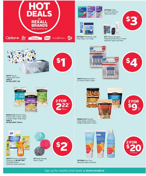 Rexall Sales from April 3 to April 9 2026 - flyer page 6