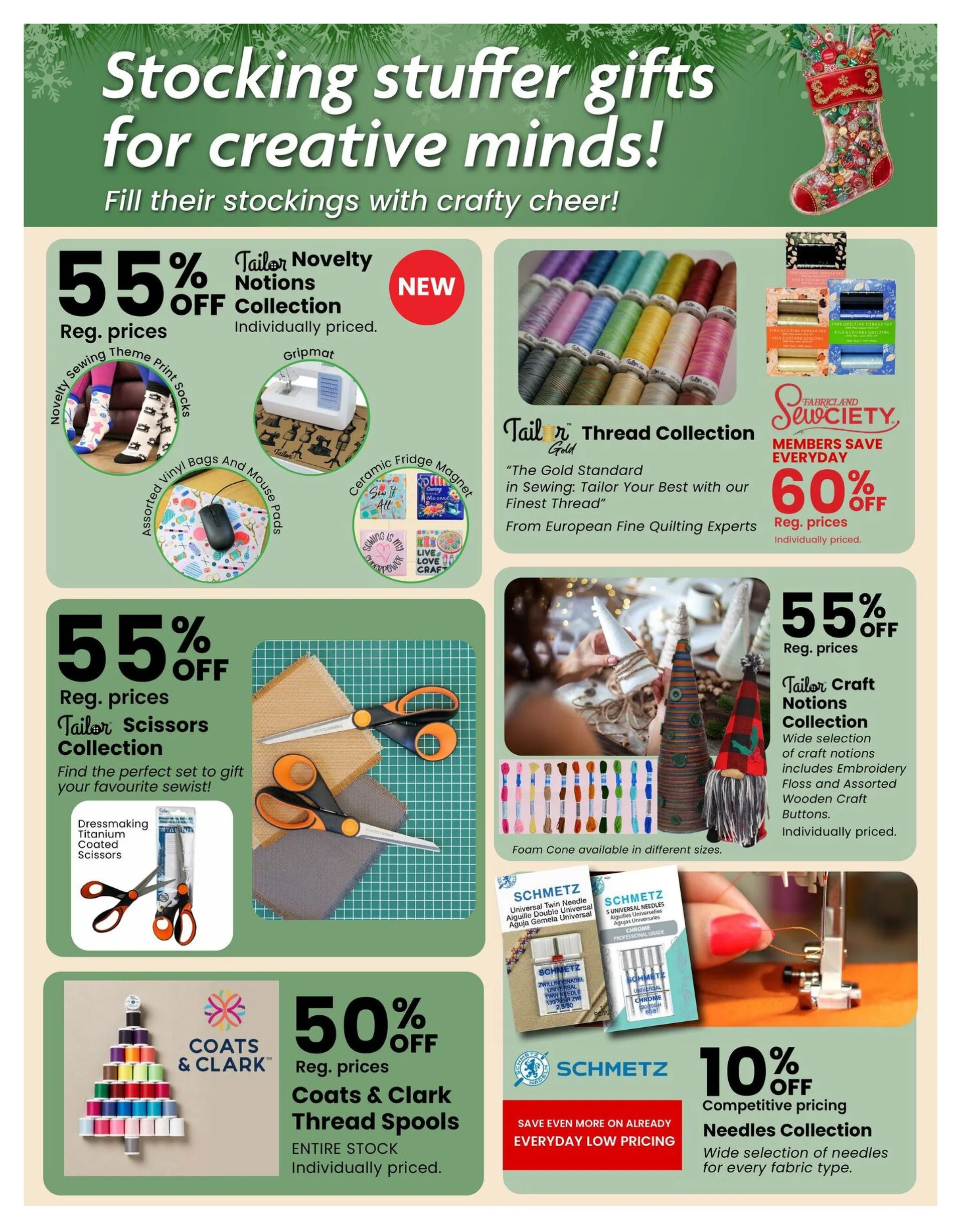 Fabricland Sales from December 1 to December 31 2025 - flyer page 6