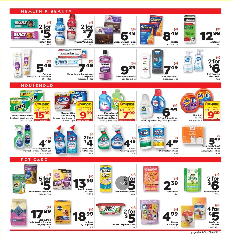 Weekly ad Weis Sales from January 2 to January 28 2026 - Page 6