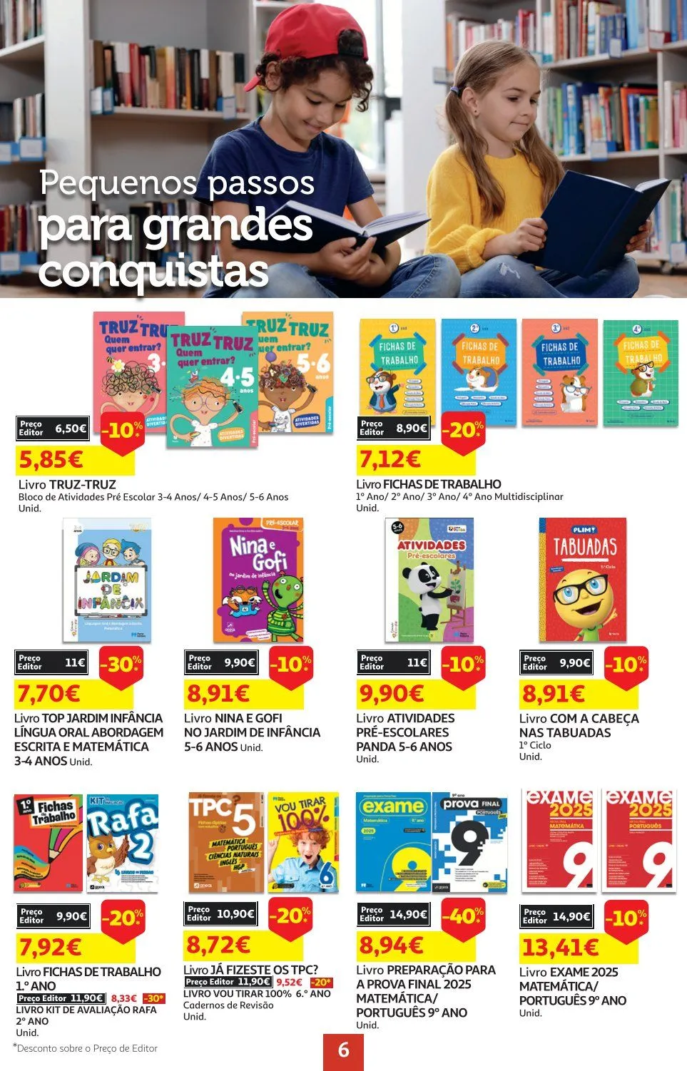 Folheto Auchan Folhetos de 15 de janeiro até 28 de janeiro 2025 - Pagina 6