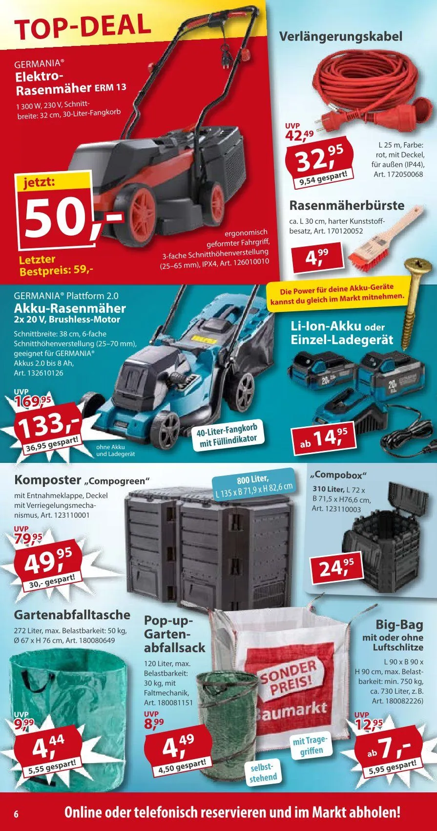  Sonderpreis-Baumarkt Angebote von 4. März bis 10. April 2026 - Prospekt seite 6