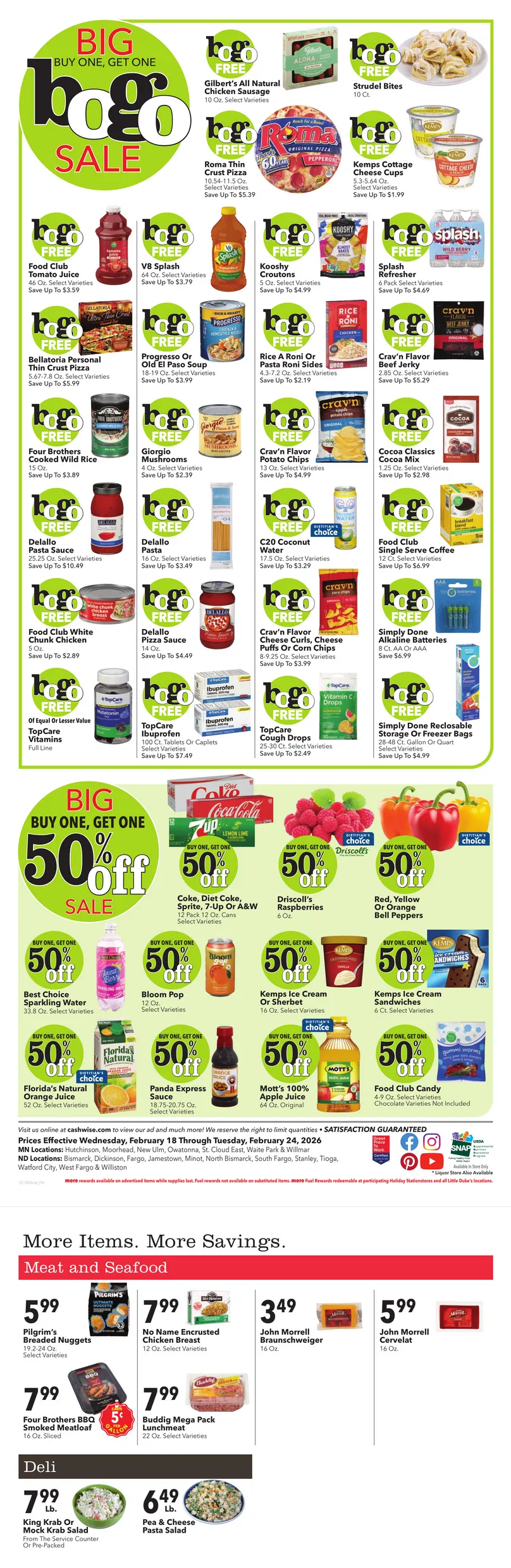 Weekly ad Cash Wise  Sales from February 18 to February 24 2026 - Page 6