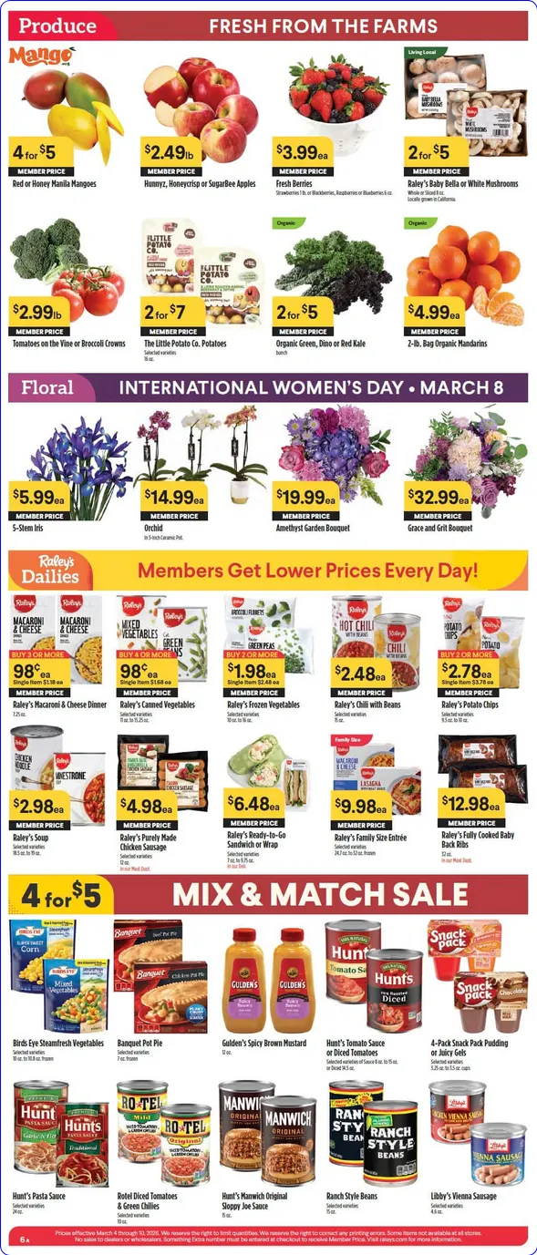 Weekly ad Raley's Sales from March 4 to March 10 2026 - Page 6