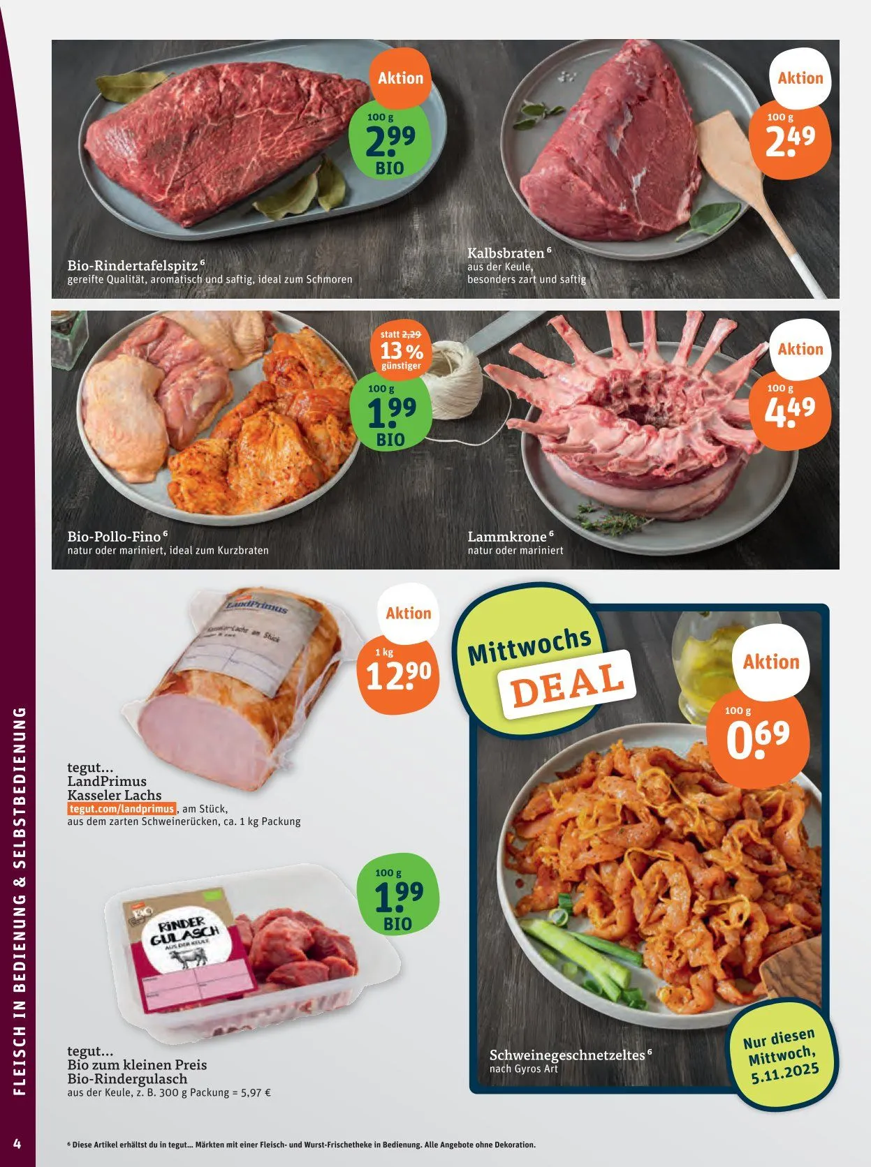 Prospekt tegut... von 3. November bis 8. November 2025 - Prospekt seite 6