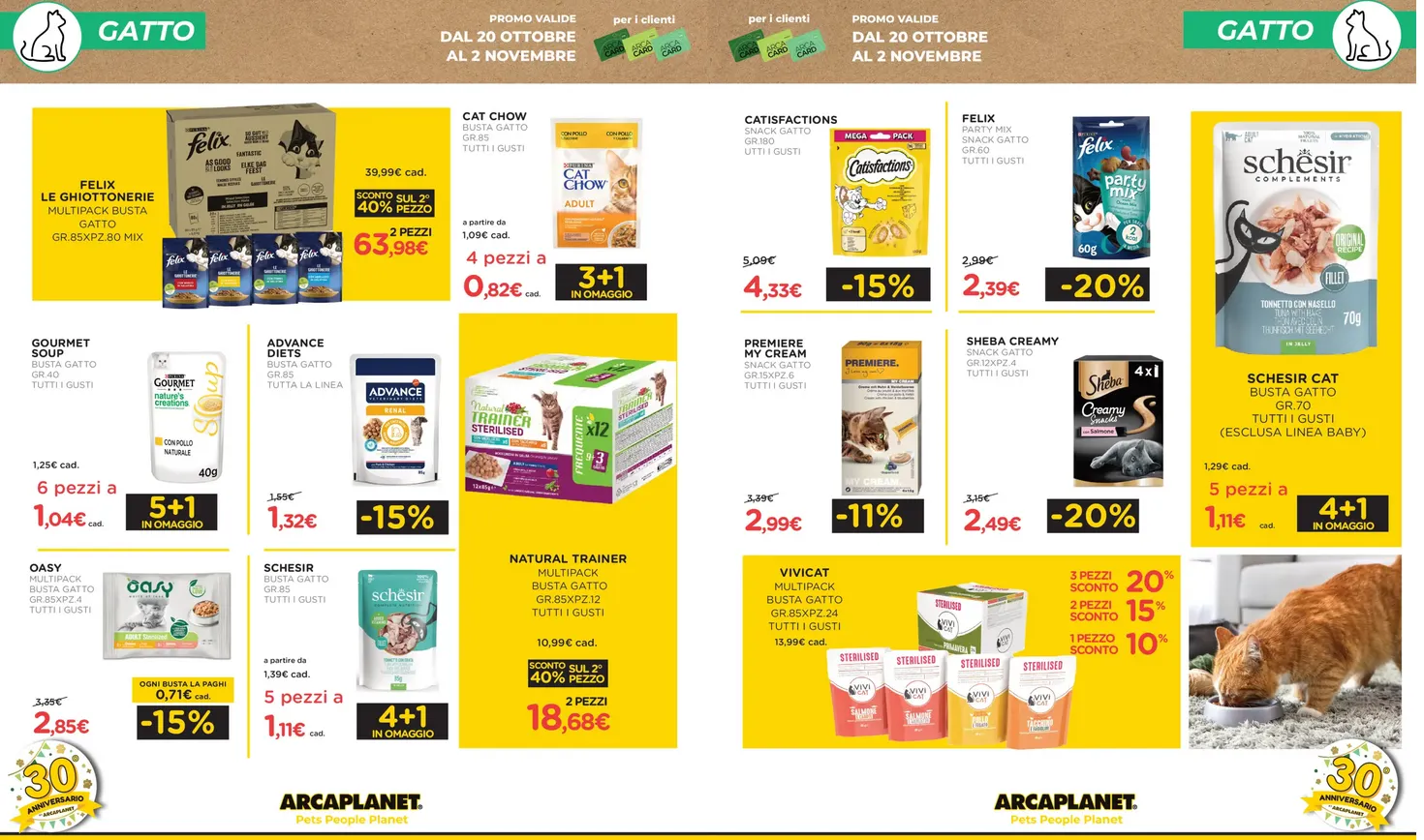 Volantini Arcaplanet da 20 ottobre a 2 novembre di 2025 - Pagina del volantino 6