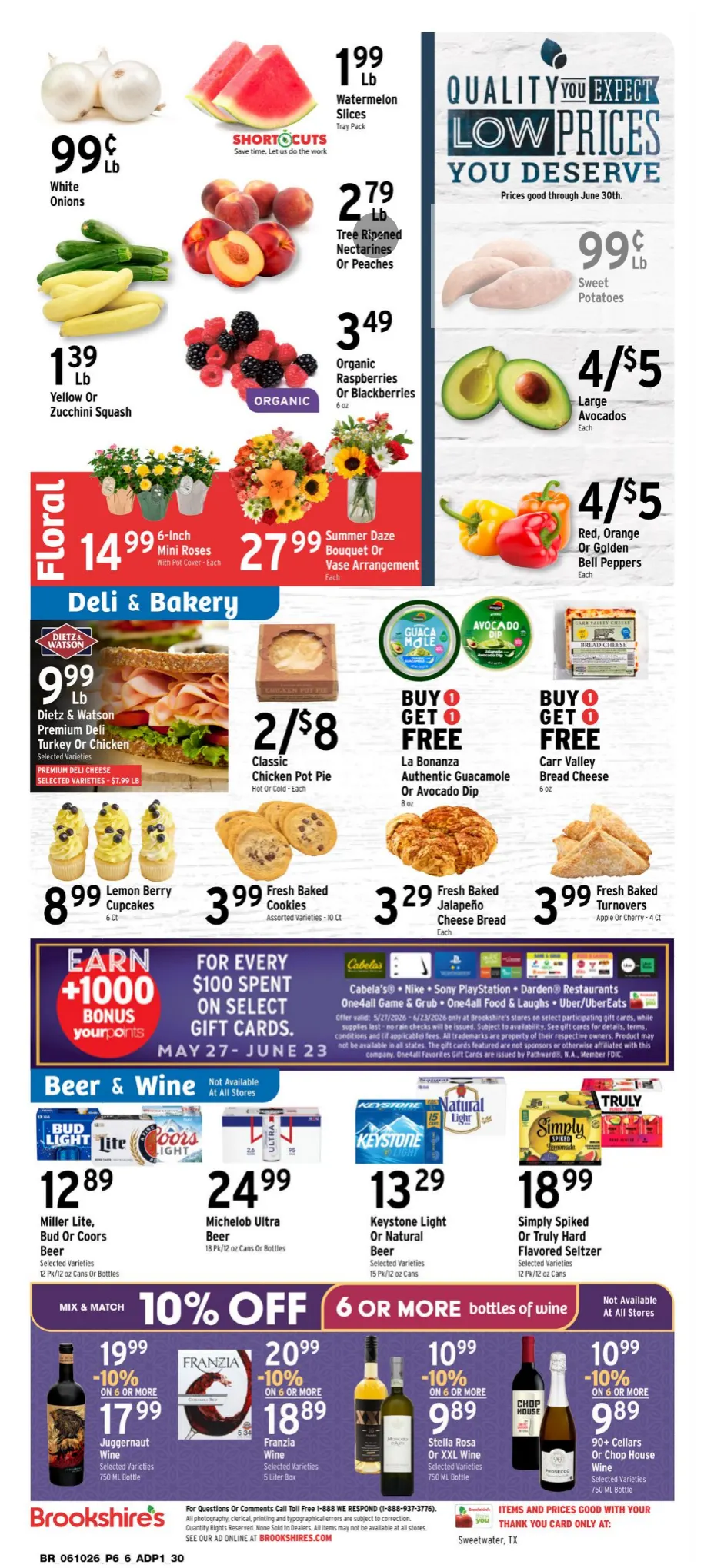 Weekly ad Brookshires Sales from June 10 to June 16 2026 - Page 6