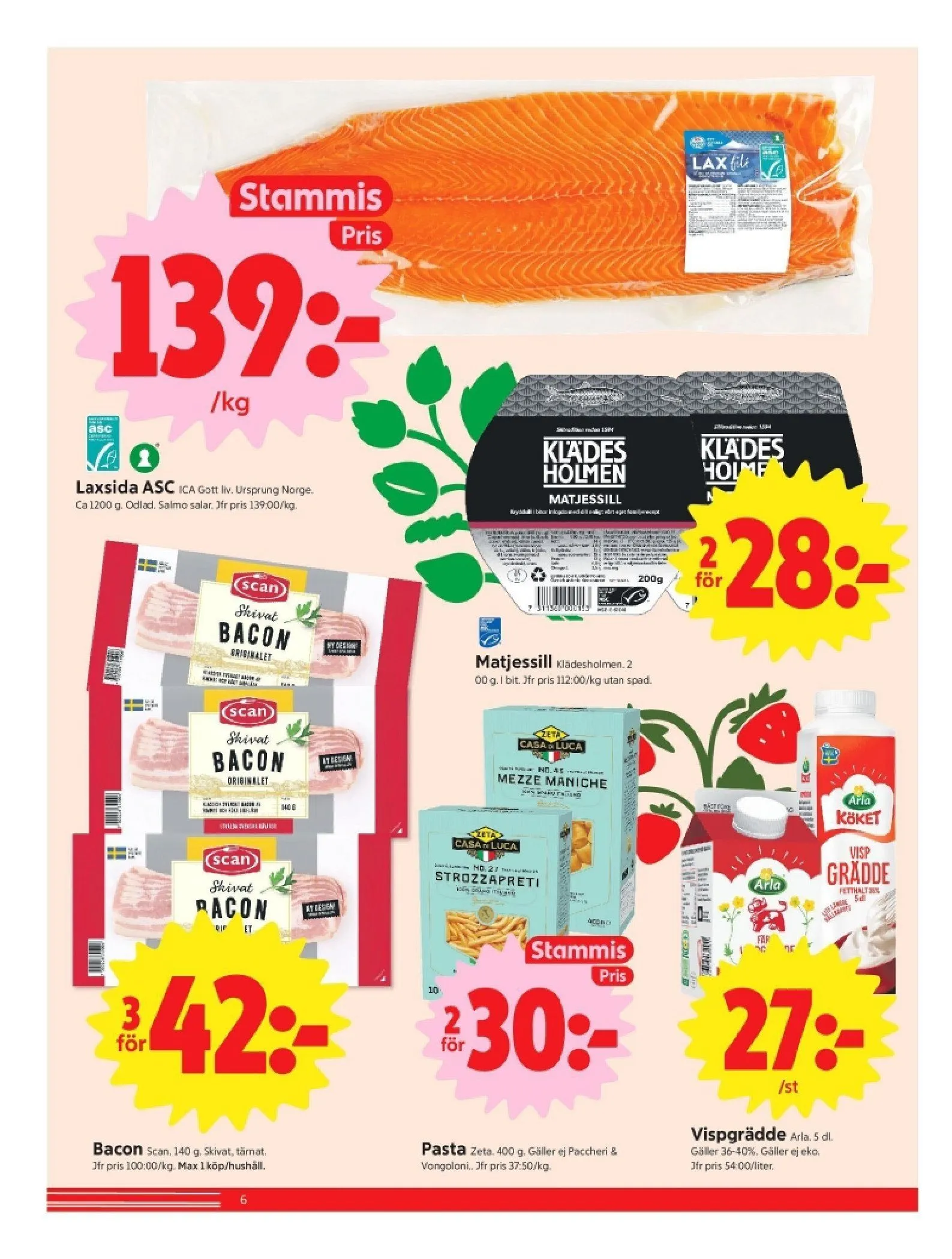 ICA från 13 juli till 27 juli 2026 - Reklamblad sidor 6