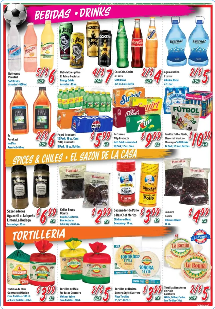Weekly ad La Bonita Supermarkets Sales from July 15 to July 21 2026 - Page 6
