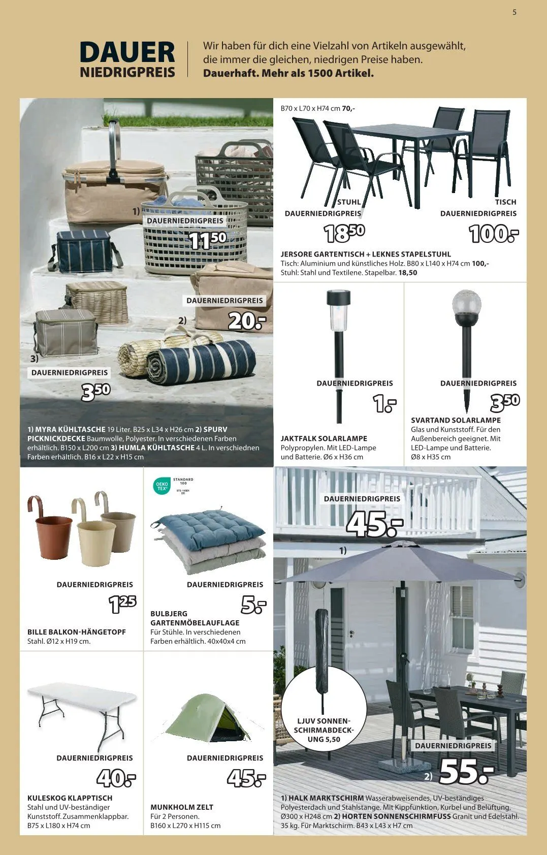 JYSK Prospekt von 6. Mai bis 7. Juni 2025 - Prospekt seite 6