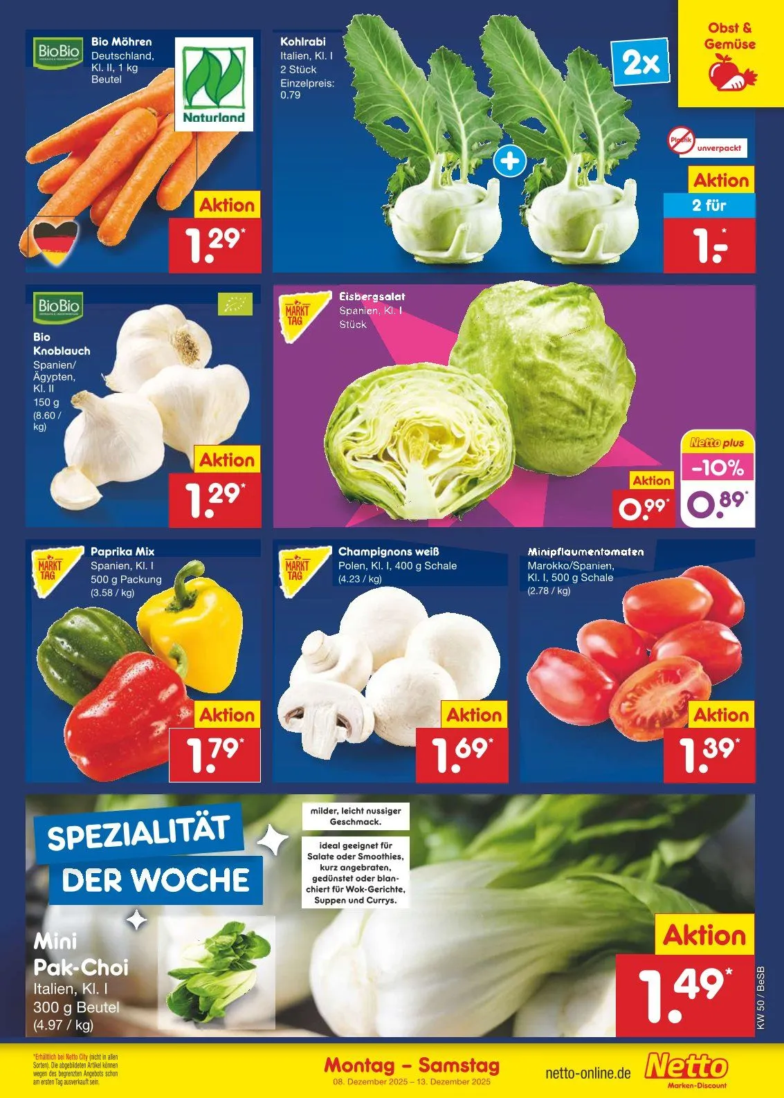 Netto Marken-Discount Angebote von 8. Dezember bis 13. Dezember 2025 - Prospekt seite 6