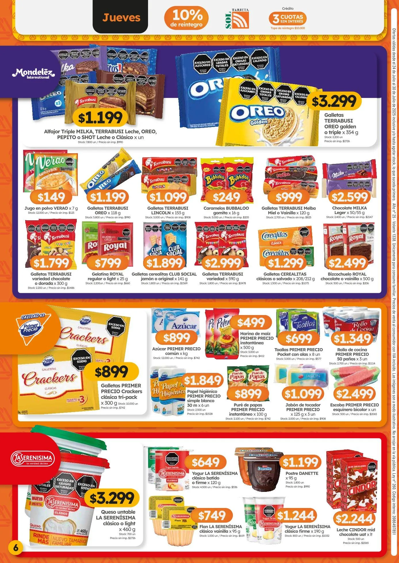 Ofertas de Ofertas Cordiez - Últimos catálogos 24 de julio al 30 de julio 2025 - Página 6 del catálogo