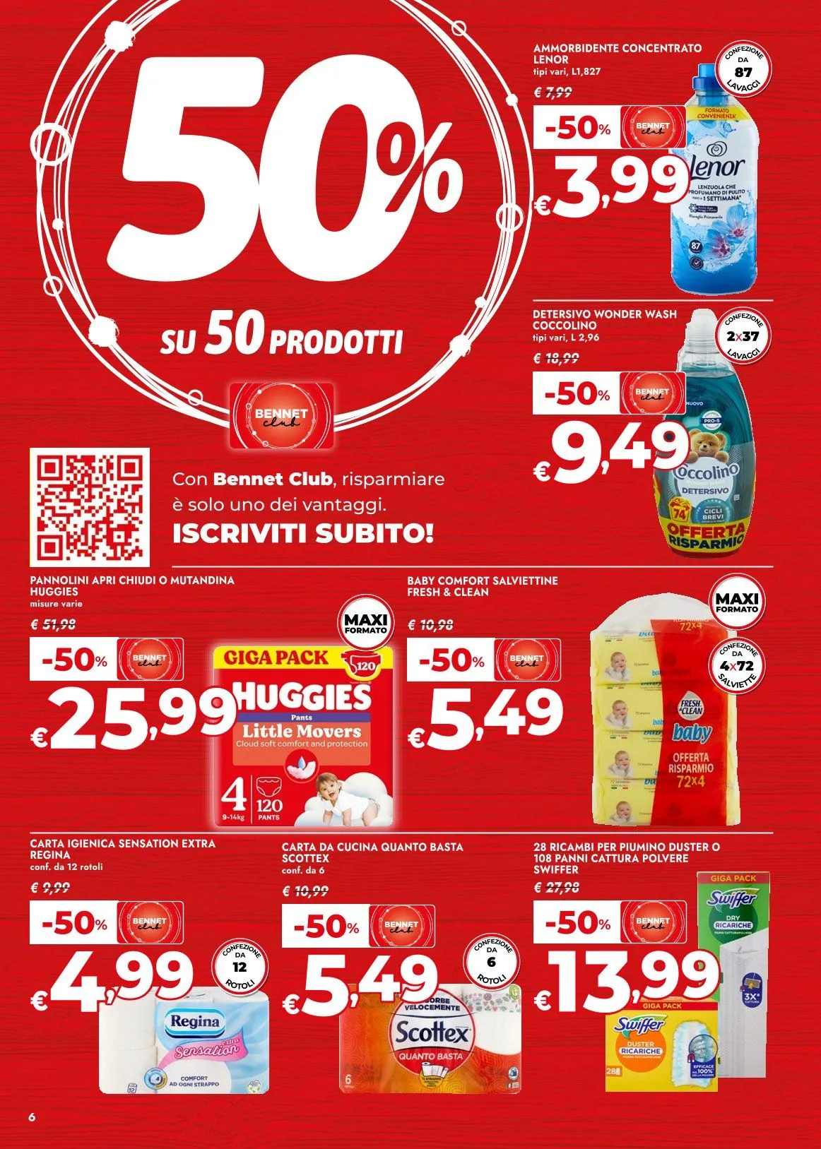 Volantini bennet da 7 aprile a 22 aprile di 2026 - Pagina del volantino 6