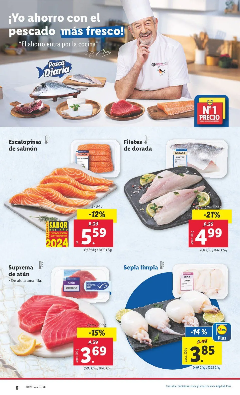 Catálogo de Lidl Ofertas 14 de octubre al 20 de octubre 2024 - Página 6