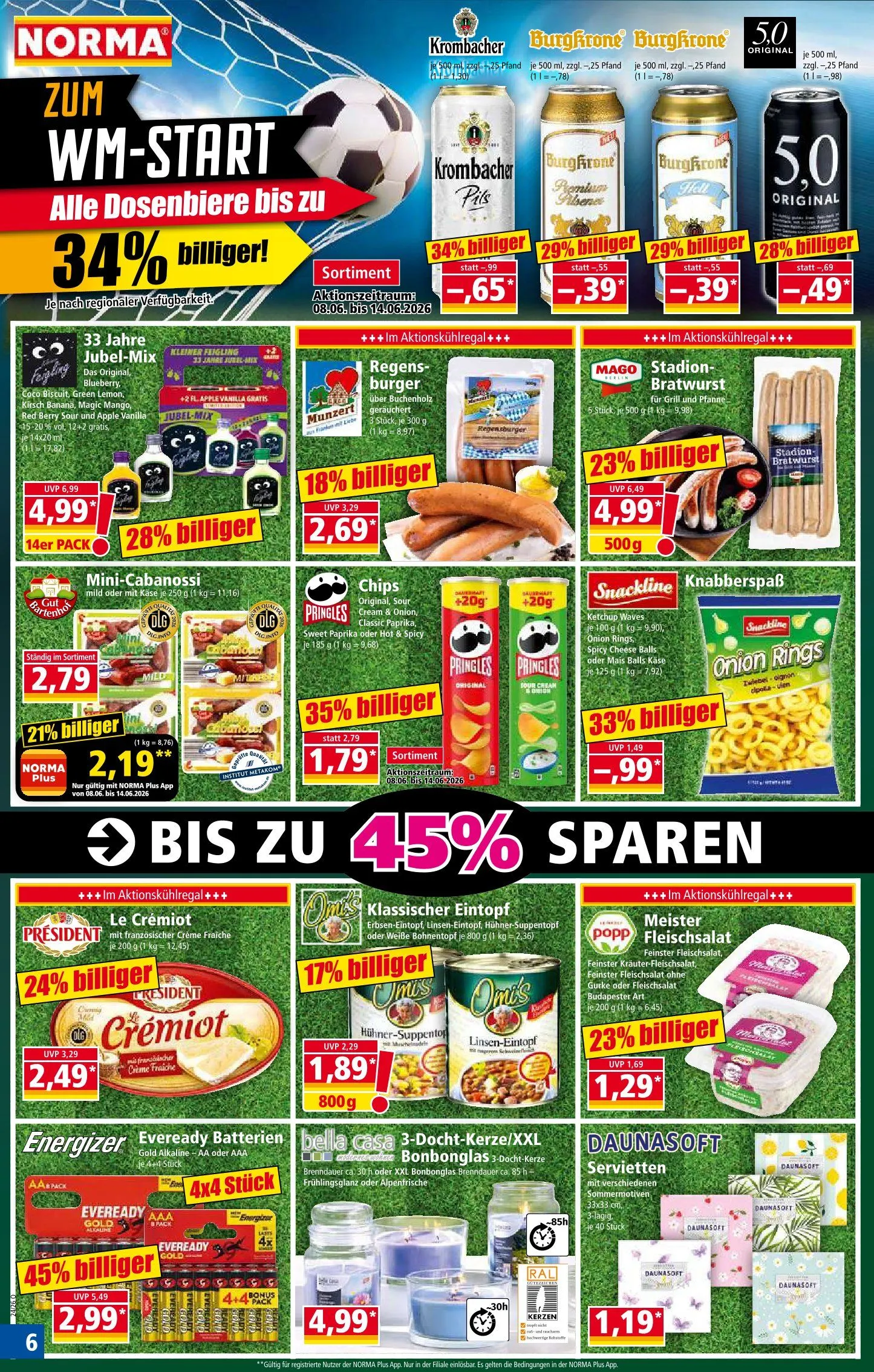 Angebote von 8. Juni bis 15. Juni 2026 - Prospekt seite 6