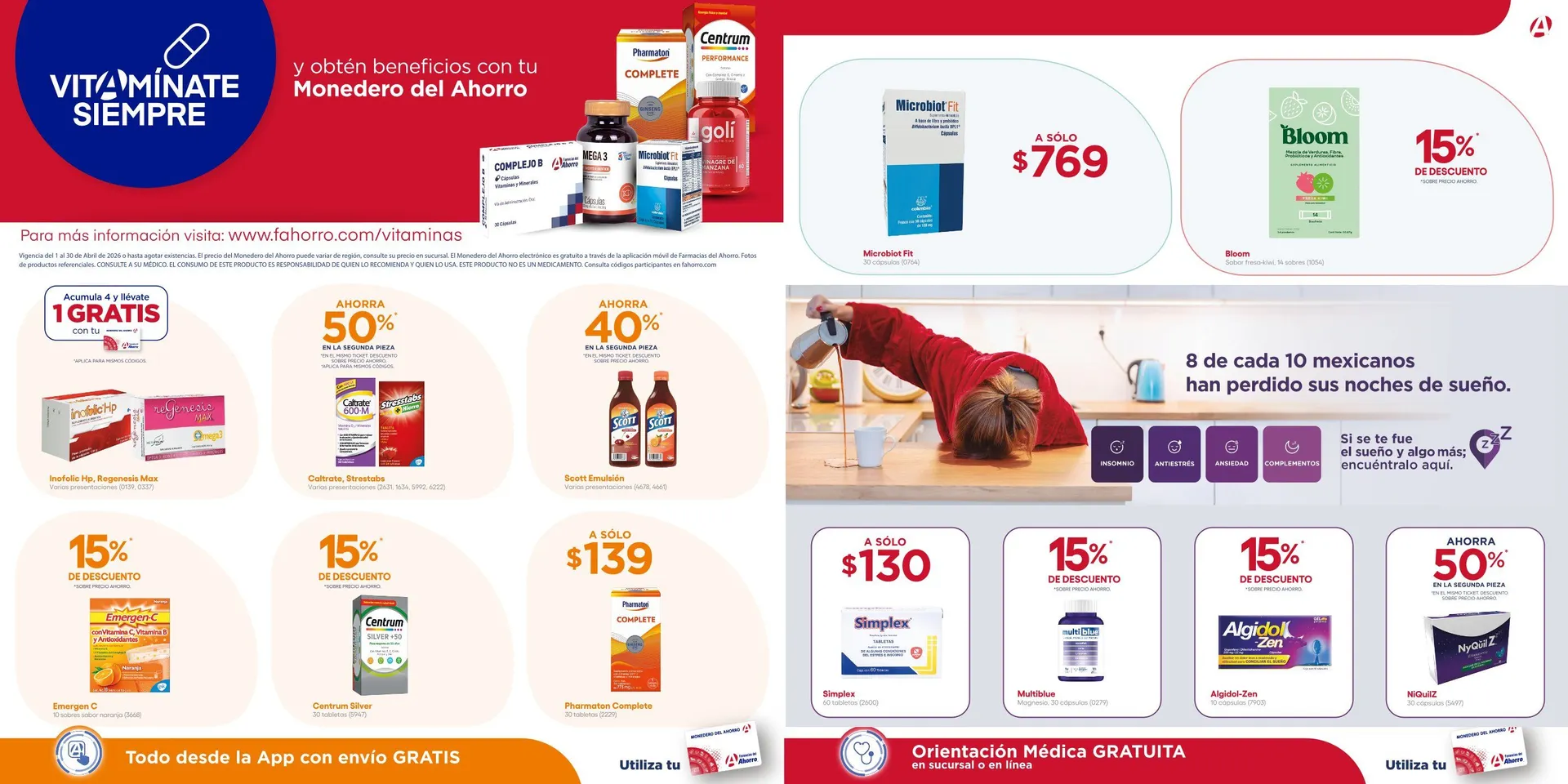 Catálogo de Farmacias del Ahorro O fertas 1 de abril al 30 de abril 2026 - Pagina 6