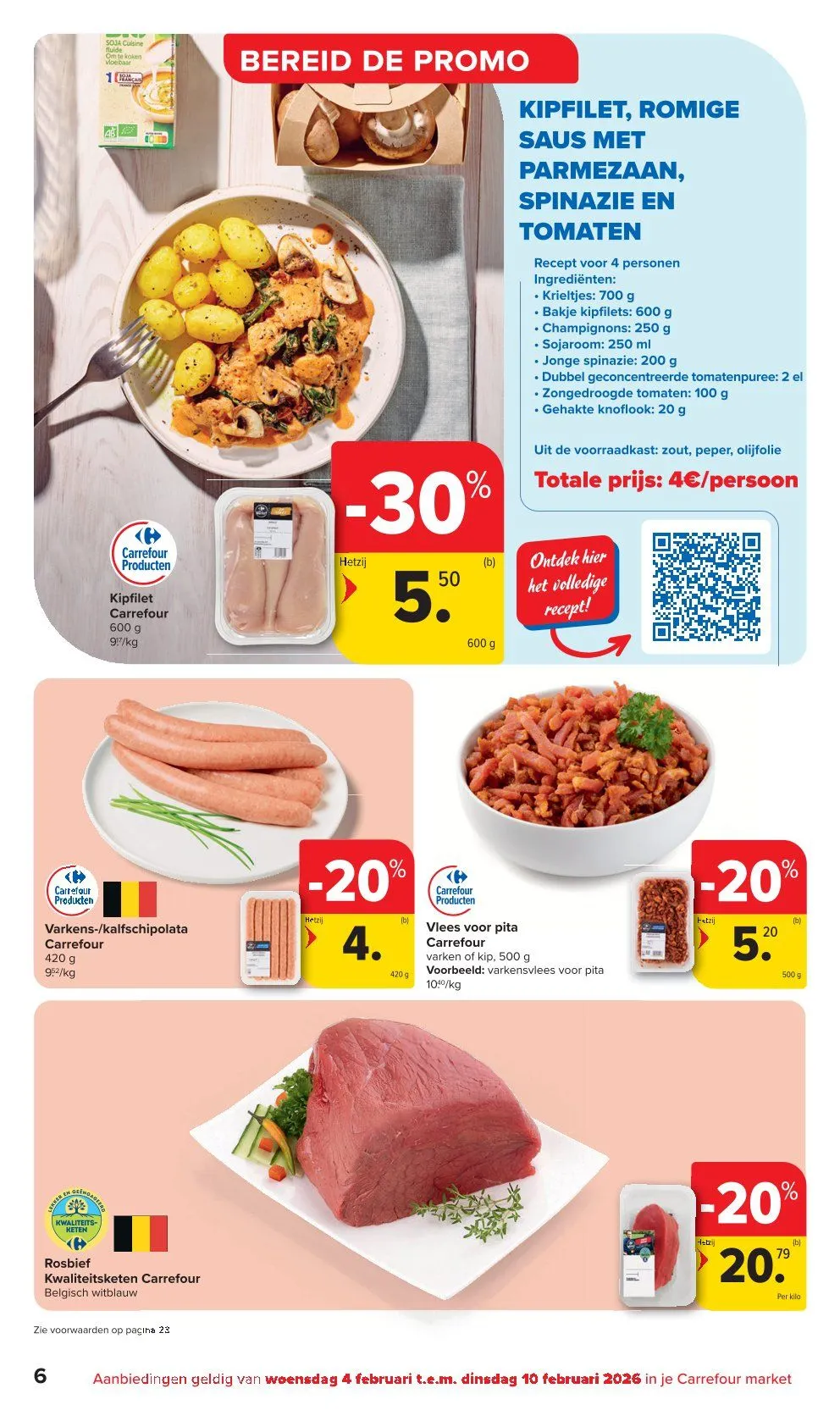 Carrefour folder van 4 februari tot 10 februari 2026 - folder pagina 6