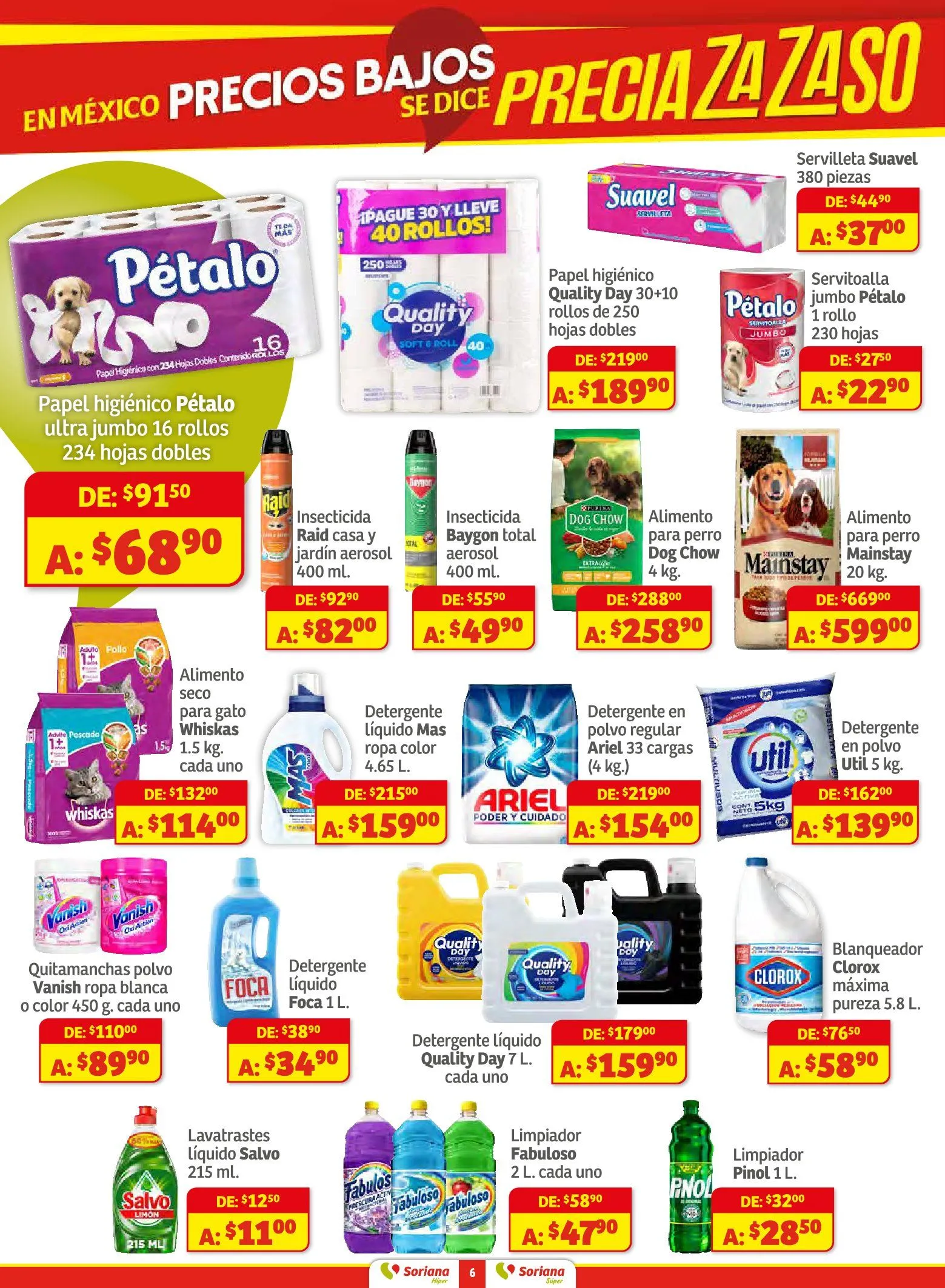 Catálogo de Soriana Ofertas 28 de agosto al 10 de septiembre 2025 - Pagina 6