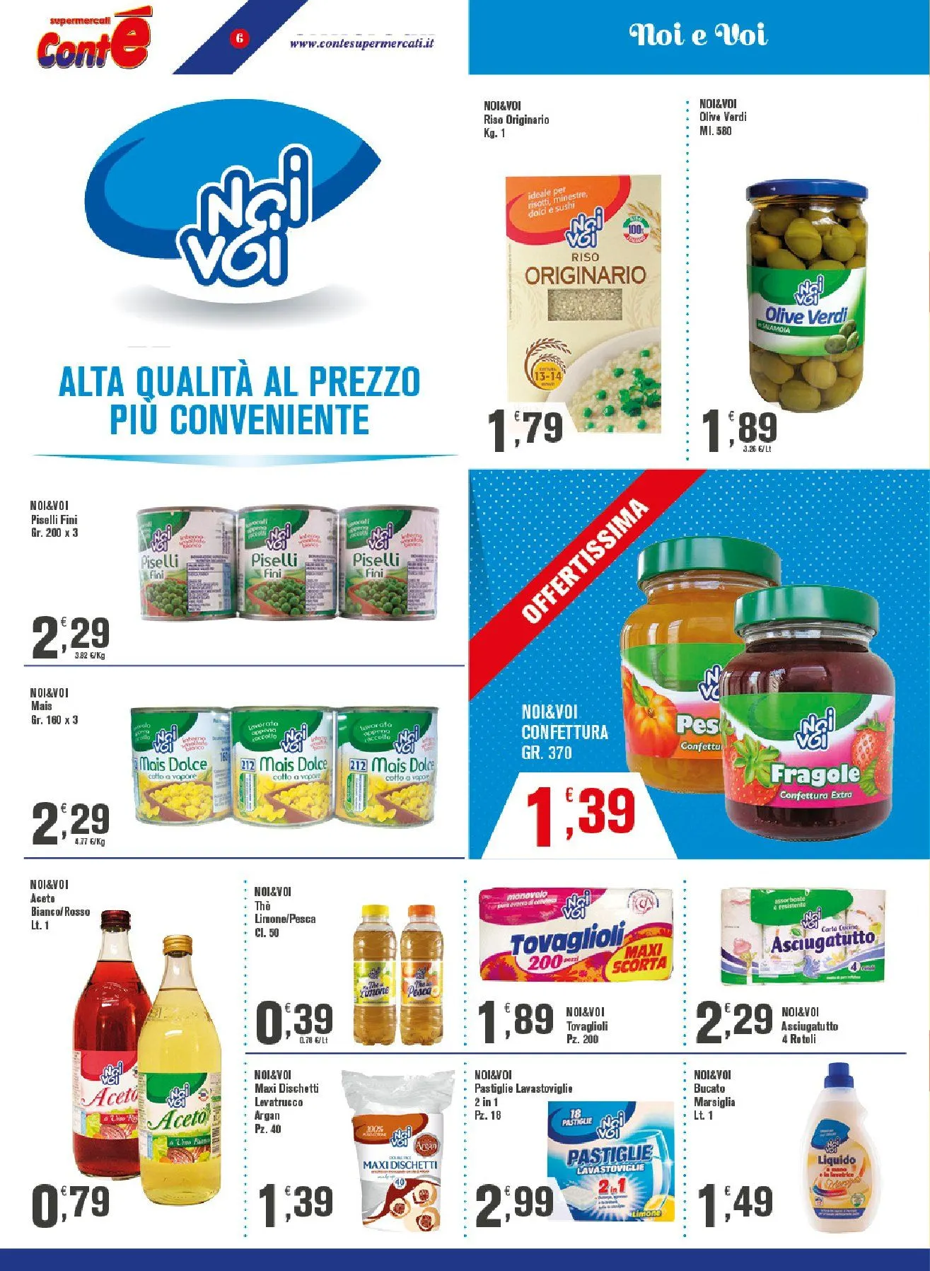 Volantini Conte Supermercati da 10 luglio a 20 luglio di 2025 - Pagina del volantino 6