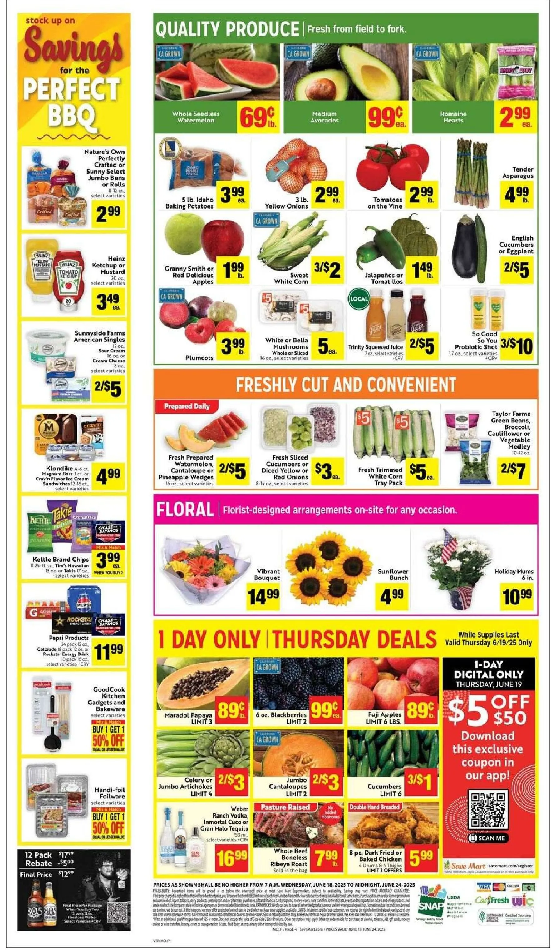 Weekly ad Save Mart Deals from June 18 to June 24 2025 - Page 6