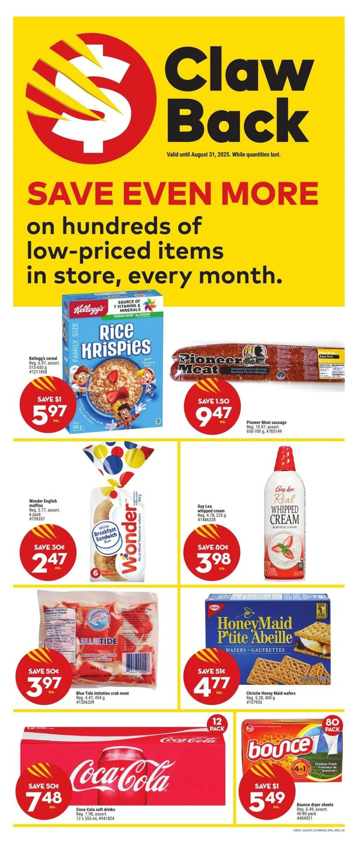 Giant Tiger Sales from August 6 to August 12 2025 - flyer page 6