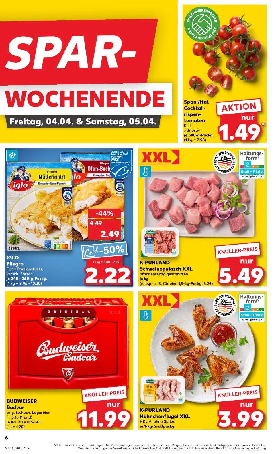 Kaufland Prospekt von 3. April bis 9. April 2025 - Prospekt seite 6