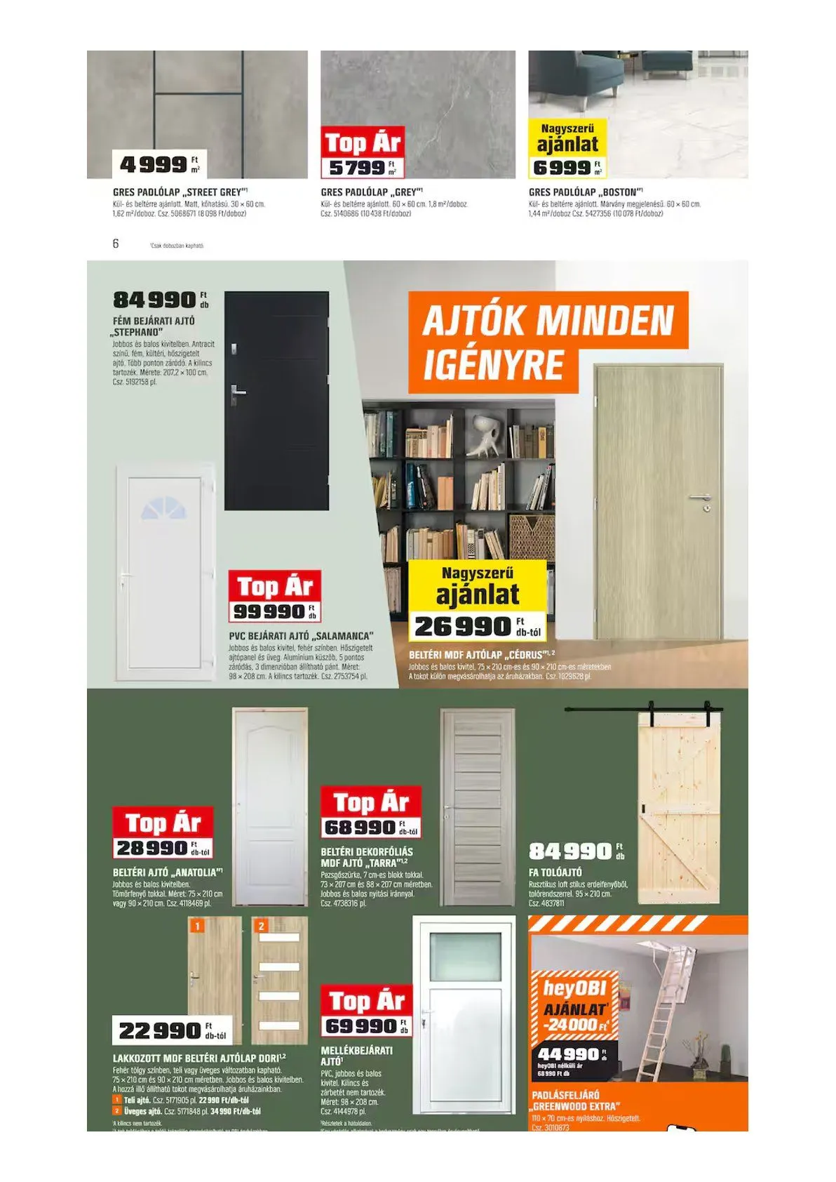 Katalógus  OBI legfrissebb ajánlatai február 3.-tól március 1.-ig 2026. - Oldal 6