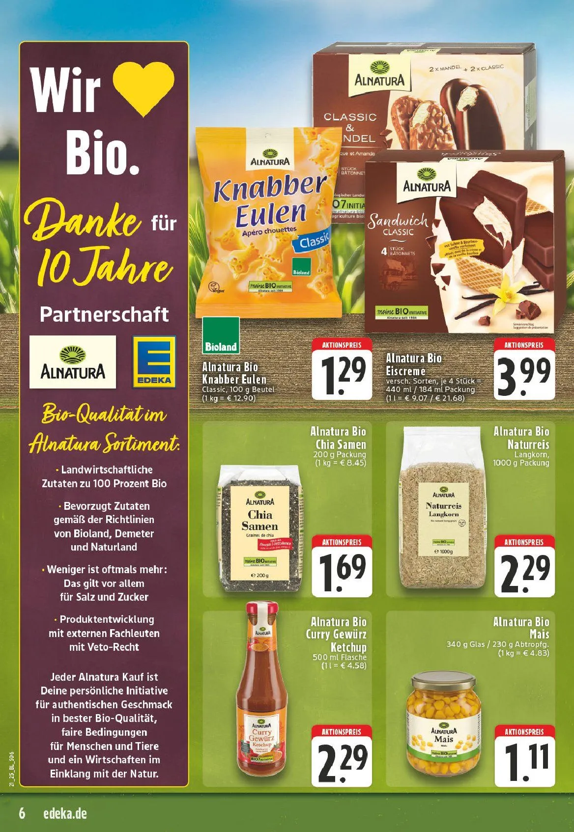 Edeka Prospekt von 19. Mai bis 24. Mai 2025 - Prospekt seite 6