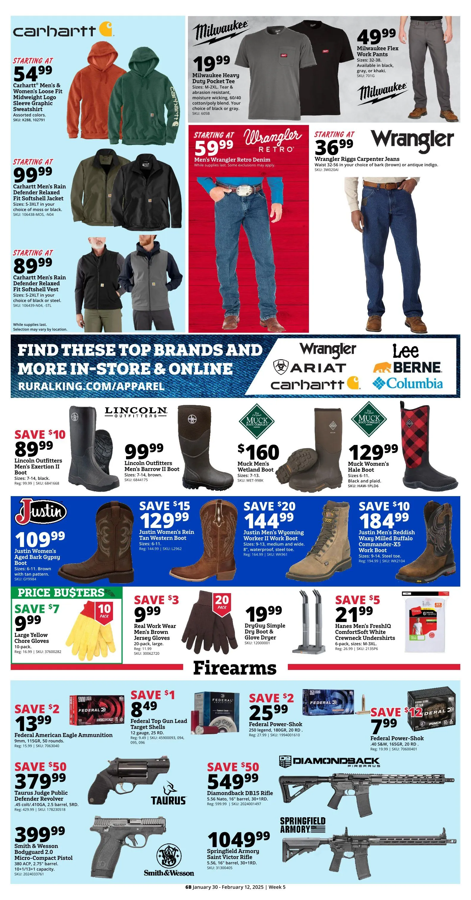 Weekly ad Rural King sales from January 30 to February 12 2025 - Page 6