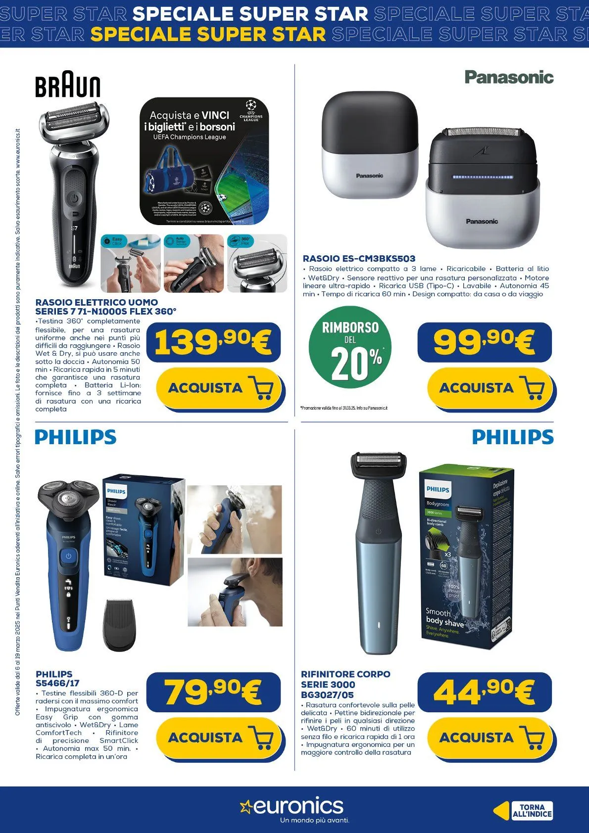 Euronics Volantino da 6 marzo a 19 marzo di 2025 - Pagina del volantino 6