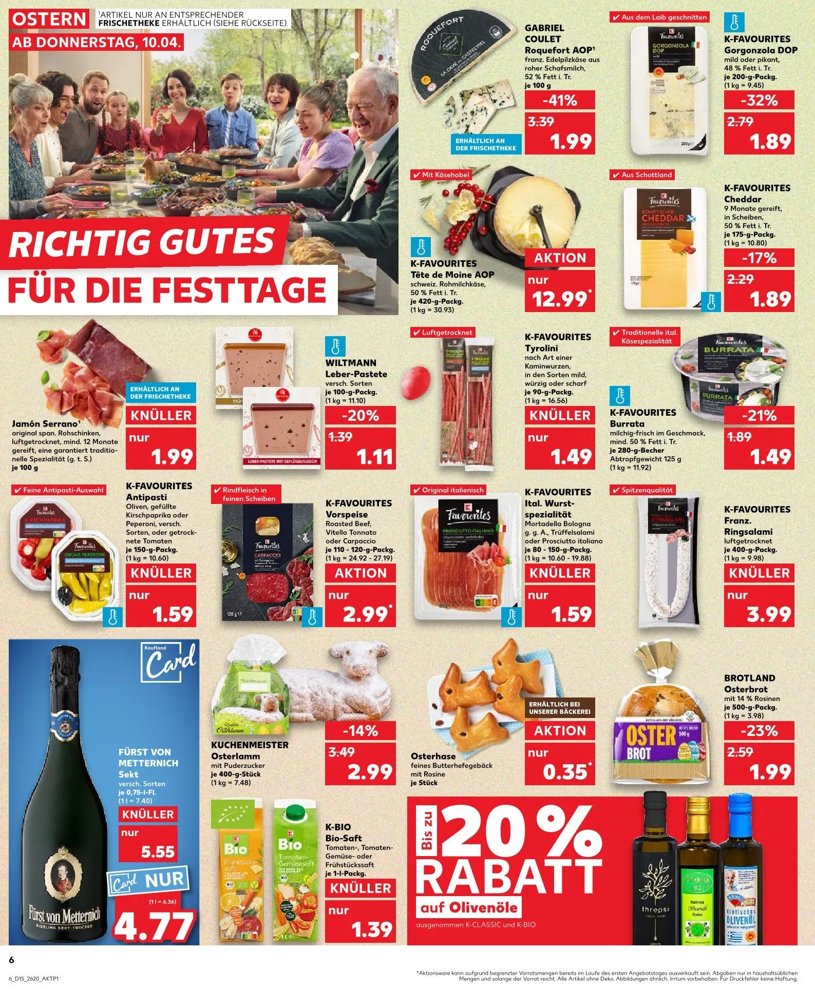 Kaufland Prospekt von 10. April bis 16. April 2025 - Prospekt seite 6