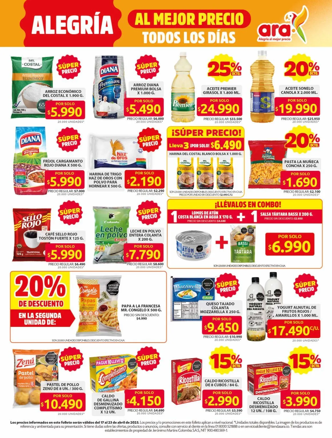 Catalogo de Ara Ofertas 17 de abril al 24 de abril 2025 - Pag 6