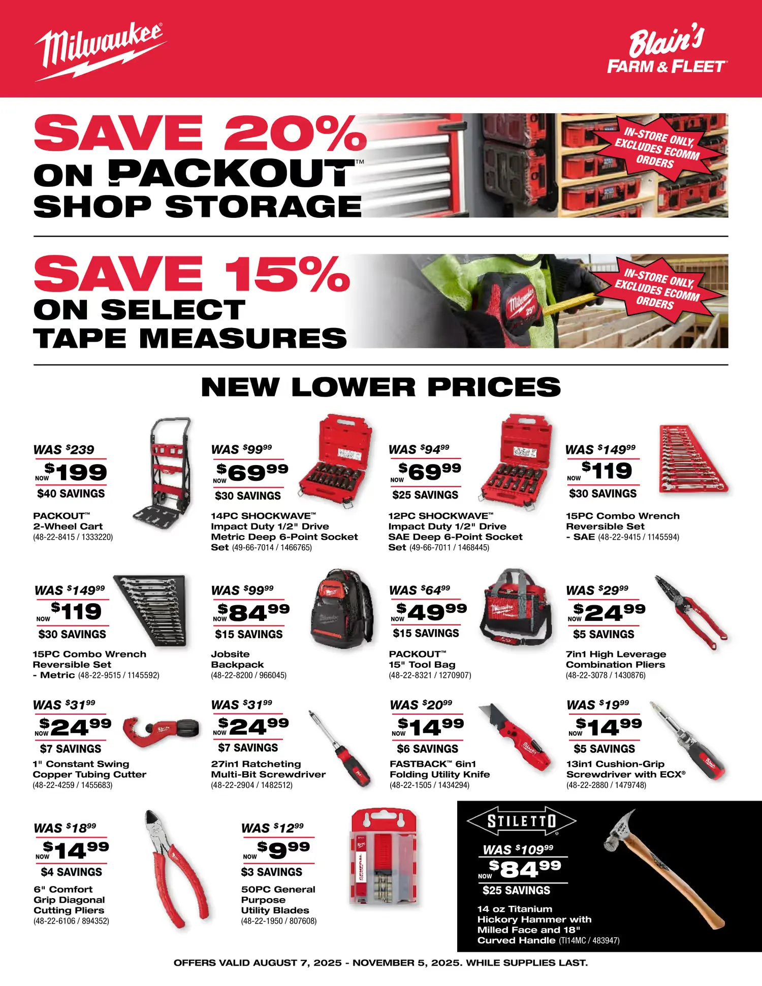 Weekly ad Blain's Farm & Fleet Sales from August 20 to November 5 2025 - Page 5