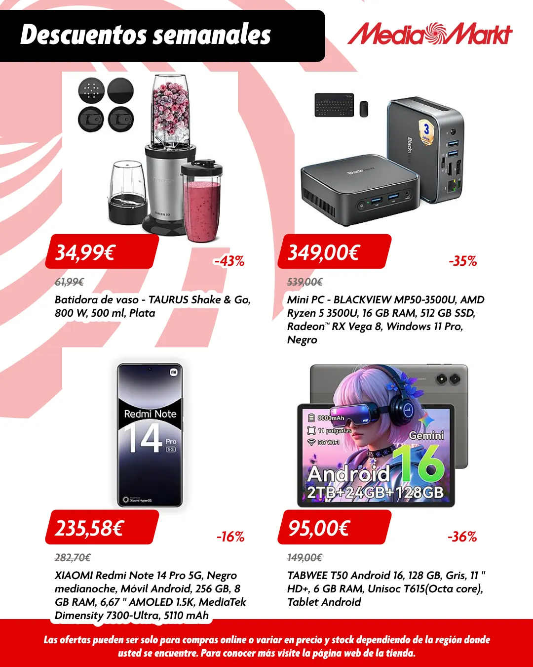 Catálogo de  MediaMarkt Ofertas 24 de abril al 14 de mayo 2026 - Página 6