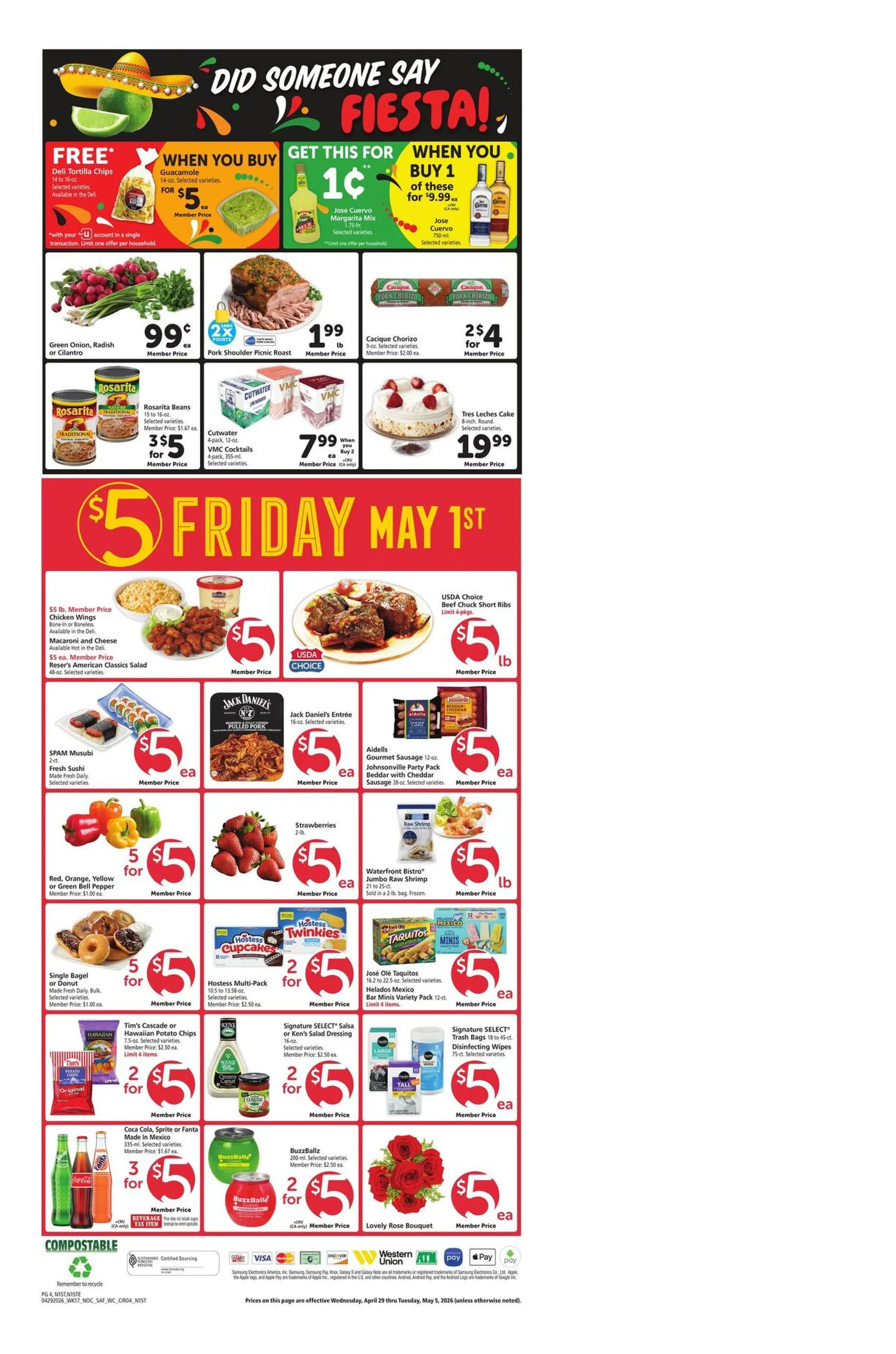 Safeway Sales from April 29 to May 5 2026 - flyer page 6