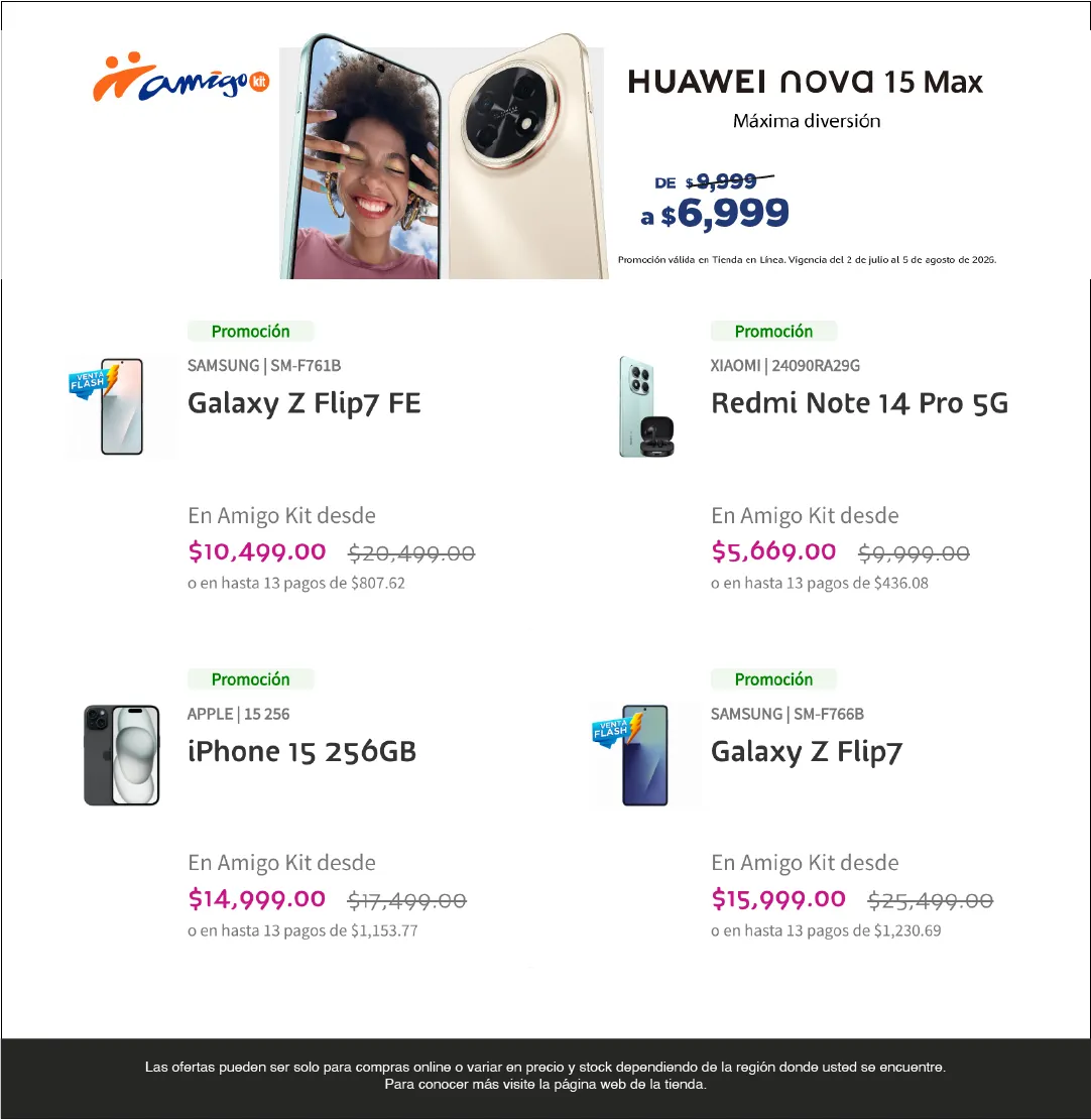 Catálogo de Telcel Ofertas 16 de julio al 3 de agosto 2026 - Pagina 5