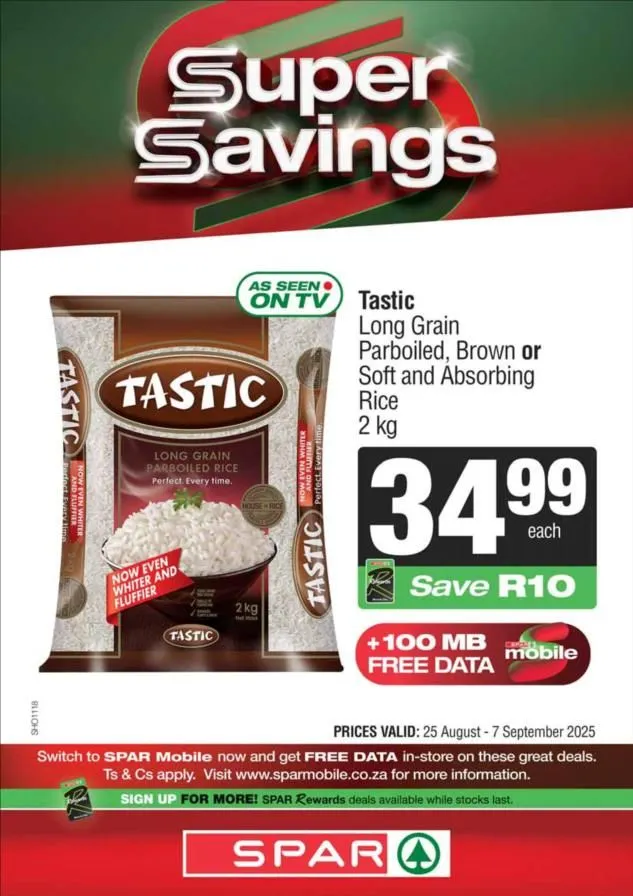SPAR weekly ads from 25 August to 7 September 2025 - Catalogue Page 4