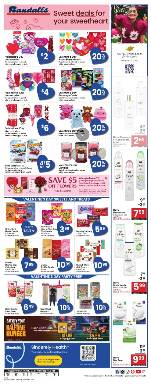 Weekly ad Randalls Sales from January 28 to February 3 2026 - Page 6