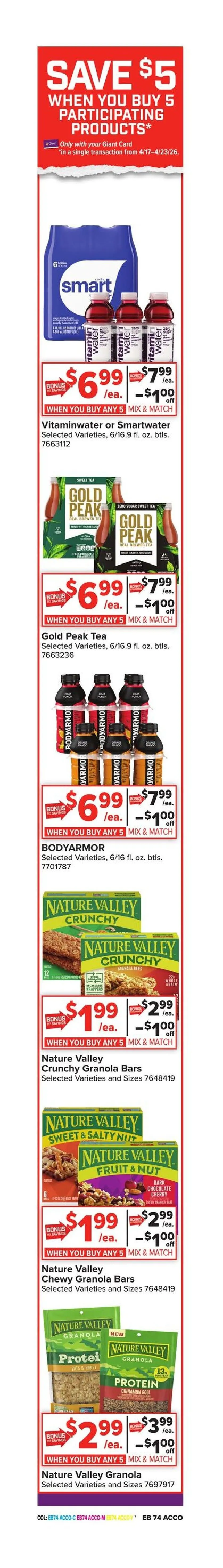 Weekly ad  Giant Food Sales from April 17 to April 23 2026 - Page 6