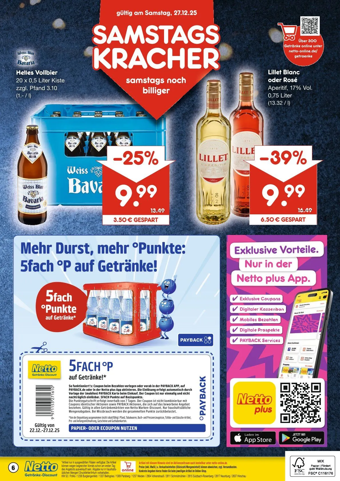  Netto Marken-Discount  von 22. Dezember bis 27. Dezember 2025 - Prospekt seite 6