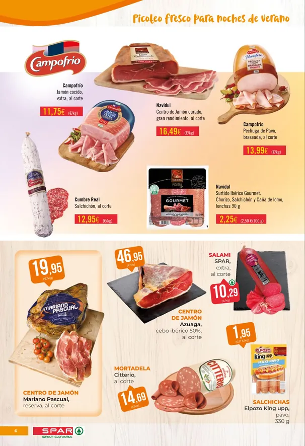 Catálogo de SPAR Gran Canaria Ofertas 24 de julio al 6 de agosto 2026 - Página 6